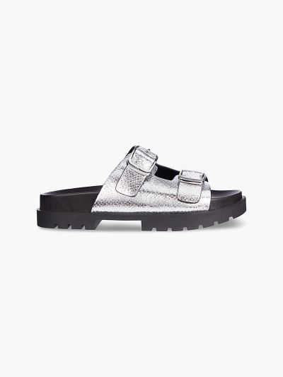 Calvin Klein Cipők HU119770 | Calvin Klein Python Női Szandál Titán